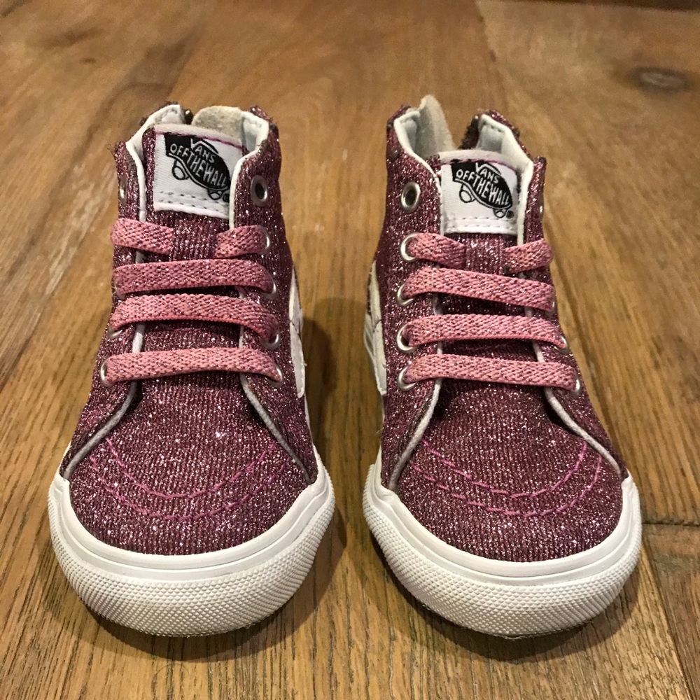 🔺SOLD🔻Pink glitter Vans